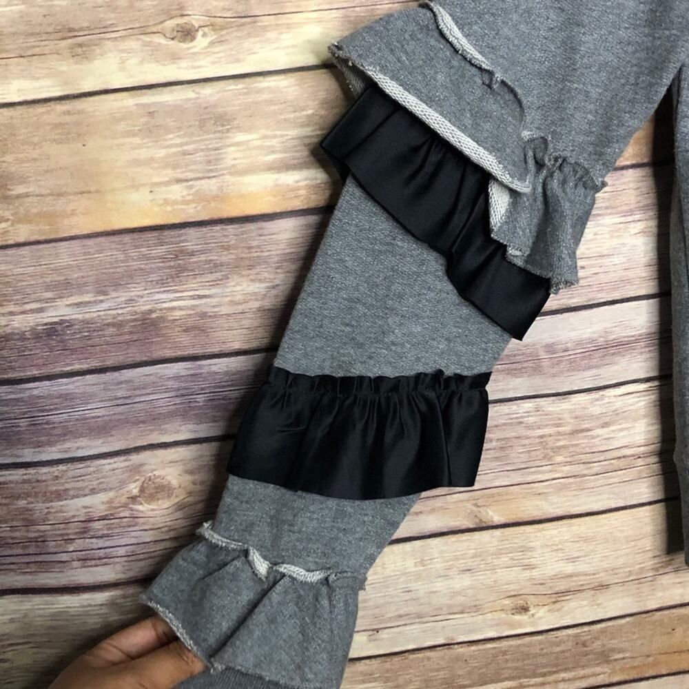 J. Crew Ruffle Sleeves Sweater - Picture 6 of 9